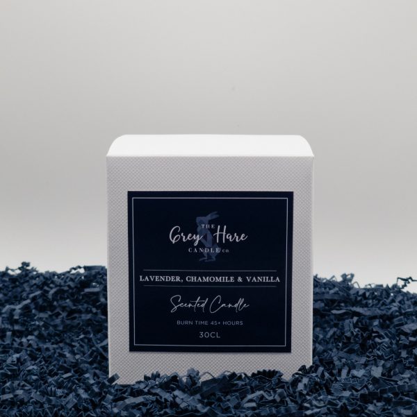 Lavender, Chamomile & Vanilla- 30cl Candle - Image 2