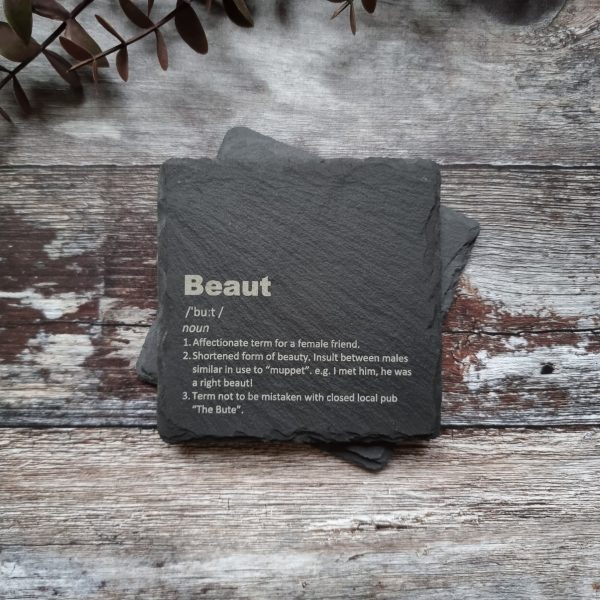 Beaut Slate Coaster