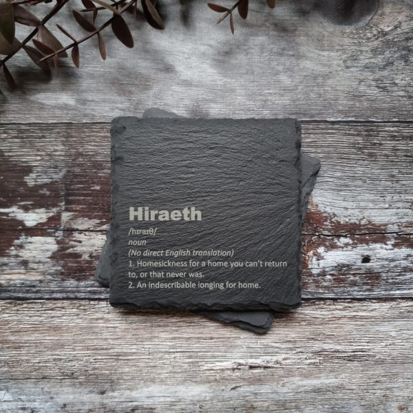 Hiraeth Slate Coaster