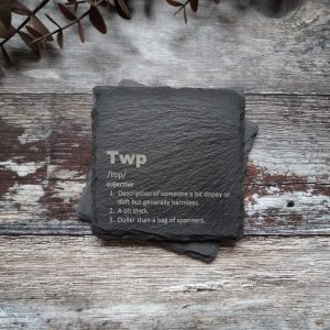 Twp Slate Coaster