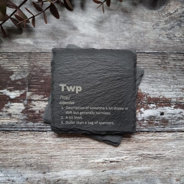 Twp Slate Coaster