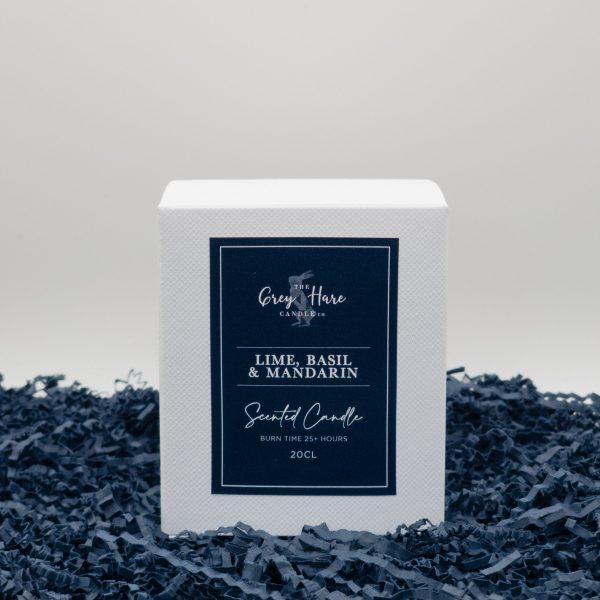 Lime, Basil & Mandarin- 20cl Candle - Image 2