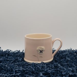 Pansy Espresso Mug - Pink