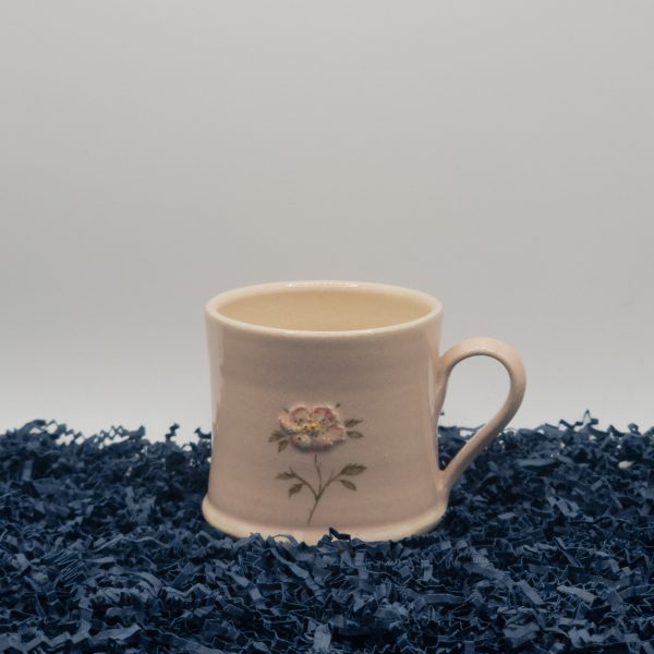 Dog Rose Espresso Mug - Pink