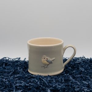 Blue Tit Espresso Mug - Eau de nil
