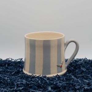 Holly Mug - Denim Striped