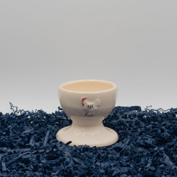 Chicken Egg Cup - Cream