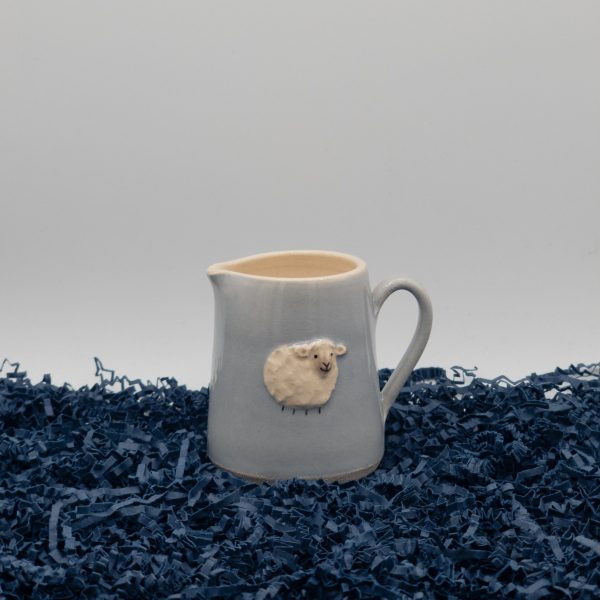 Sheep Mini Jug - Denim Blue