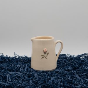 Rosebud Mini Jug - Cream