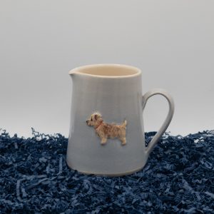 Terrier Small Jug - Denim Blue (Jane Hogben Pottery)