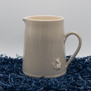 Mouse Medium Jug - Grey (Jane Hogben Pottery)