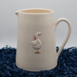 Goose Large Jug - Cream (Jane Hogben Pottery)