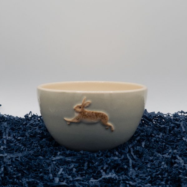 Hare Small Bowl - Eau de nil (Jane Hogben Pottery)