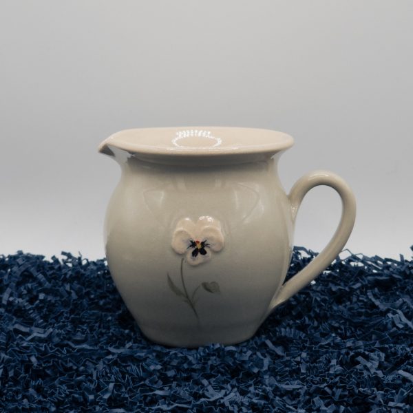 Pansy Bellied Jug - Eau de nil (Jane Hogben Pottery)