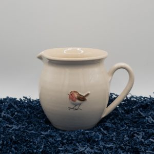 Robin Bellied Jug -  Cream (Jane Hogben Pottery)