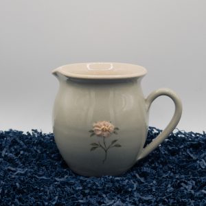Dog Rose Bellied Jug - Eau de nil (Jane Hogben Pottery)