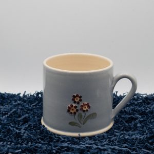 Auricula Mug - Denim Blue (Jane Hogben Pottery)