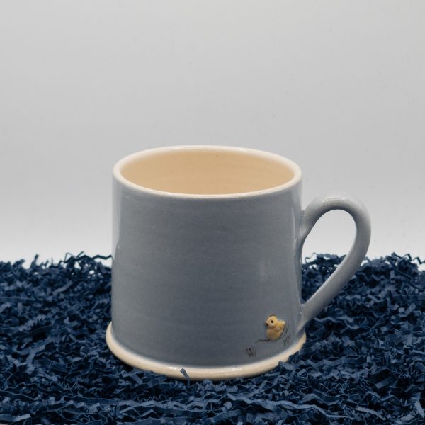 Chick Mug - Denim Blue (Jane Hogben Pottery)