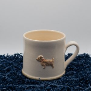 Terrier Mug - Cream (Jane Hogben Pottery)