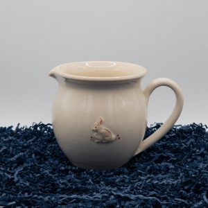 Bunny Bellied Jug - Cream (Jane Hogben Pottery)
