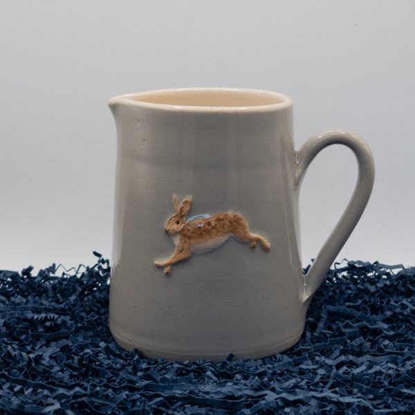 Hare Medium Jug - Eau de nil (Jane Hogben Pottery)