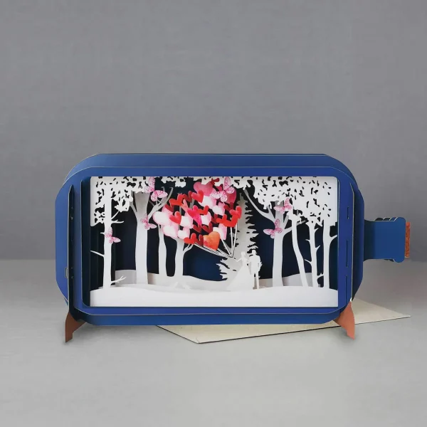 Pop Up Card - Hearts