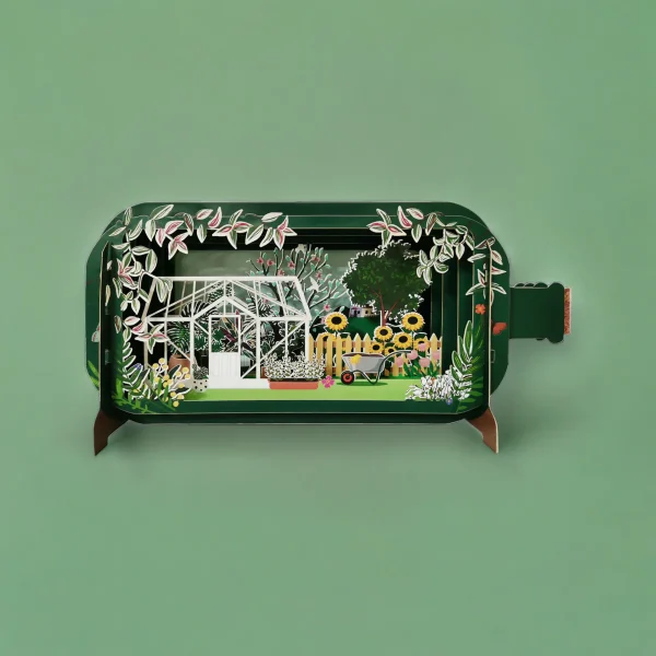 Pop Up Card - Greenhouse