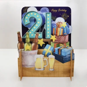 Pop Up Card - 21st
