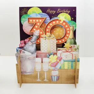 Pop Up Card - 30th