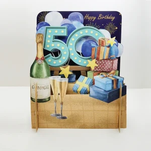 Pop Up Card - 50th