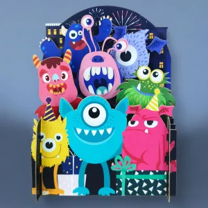Pop Up Card - Monsters