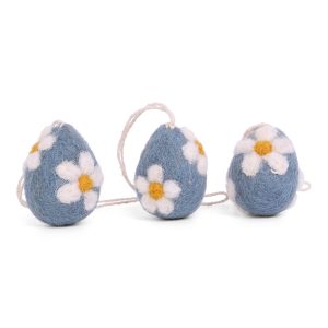 Blue Hanging Eggs
