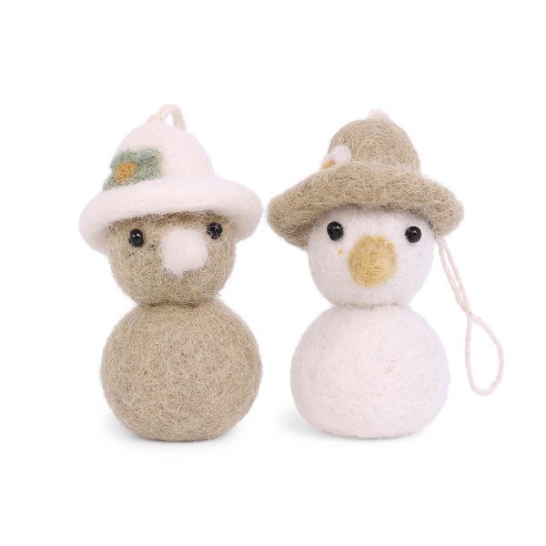 Hanging Chickens with Hats
