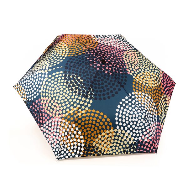 Dotted Pattern Navy Umbrella - POM - Image 2