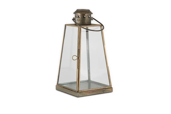Giva Antique Brass Lantern - Small - Image 2