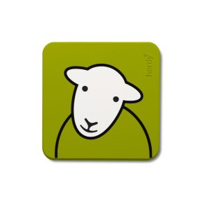 Green Sheep Coaster