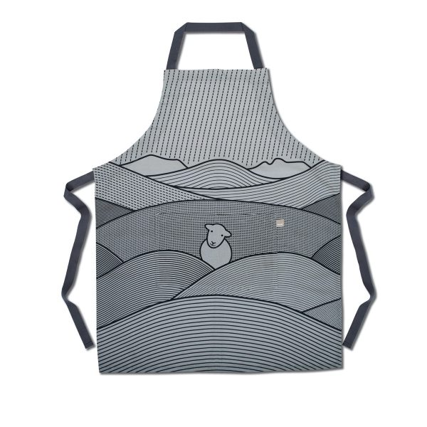 Herdy Grey Apron - Image 2