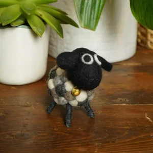 Felt Sheep Ornament
