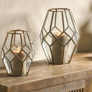 Mohani Antique Brass Lantern