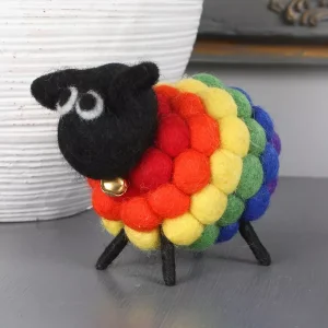 Felt Sheep Ornament