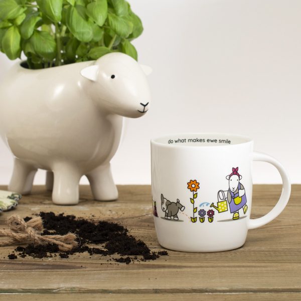 Sheep Gardening Mug
