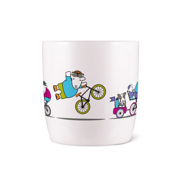 Cycling Sheep Mug - Image 2