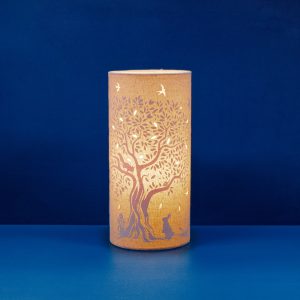 Tree Of Life Fabric Lamp
