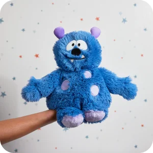 Warmies Blue Monster