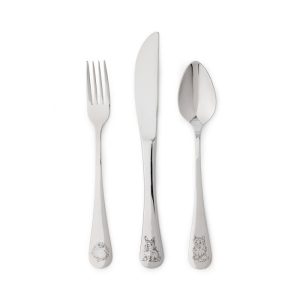 3 Piece Forest Animals Cutlery Set