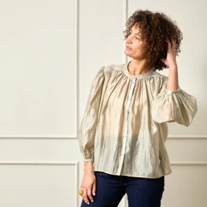 Taupe Dawn Blouse