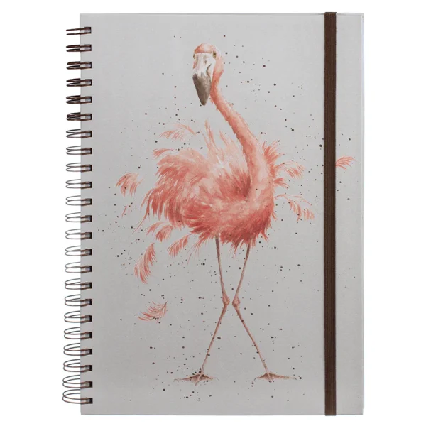 A4 Flamingo Notebook