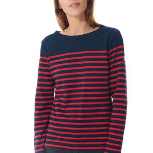 Red Breton Striped Shirt