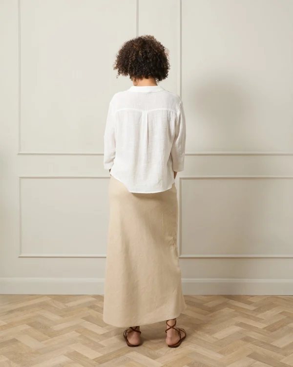 Natalie Off White Shirt - Image 2