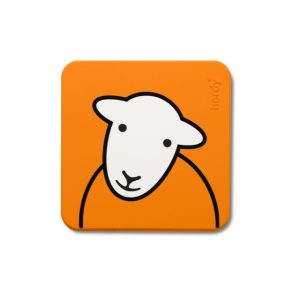Orange Sheep Coaster